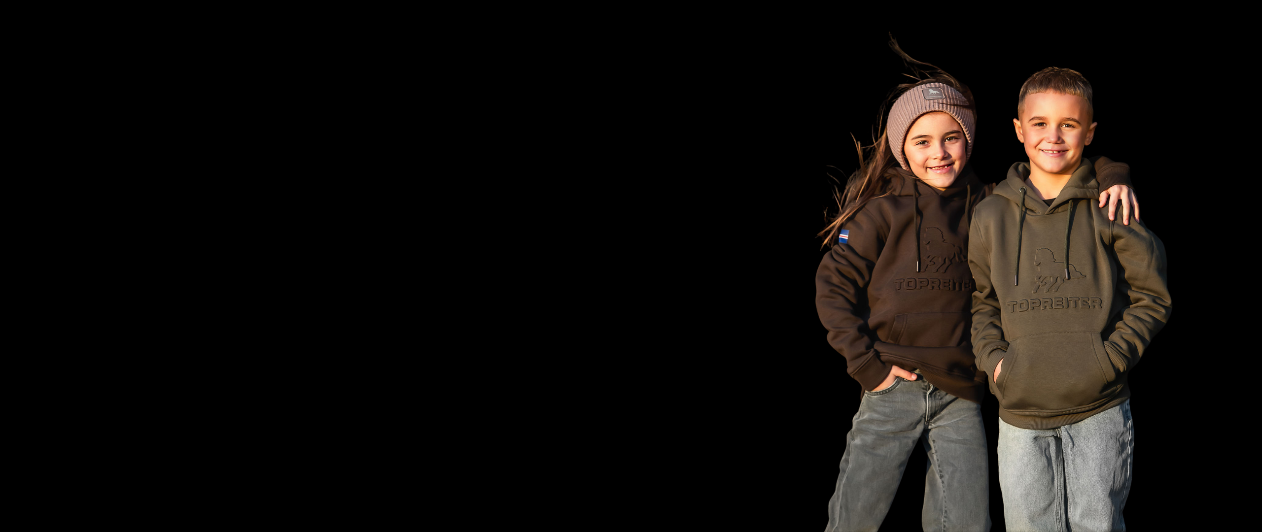 Website Topreiter Kinder Hoodie