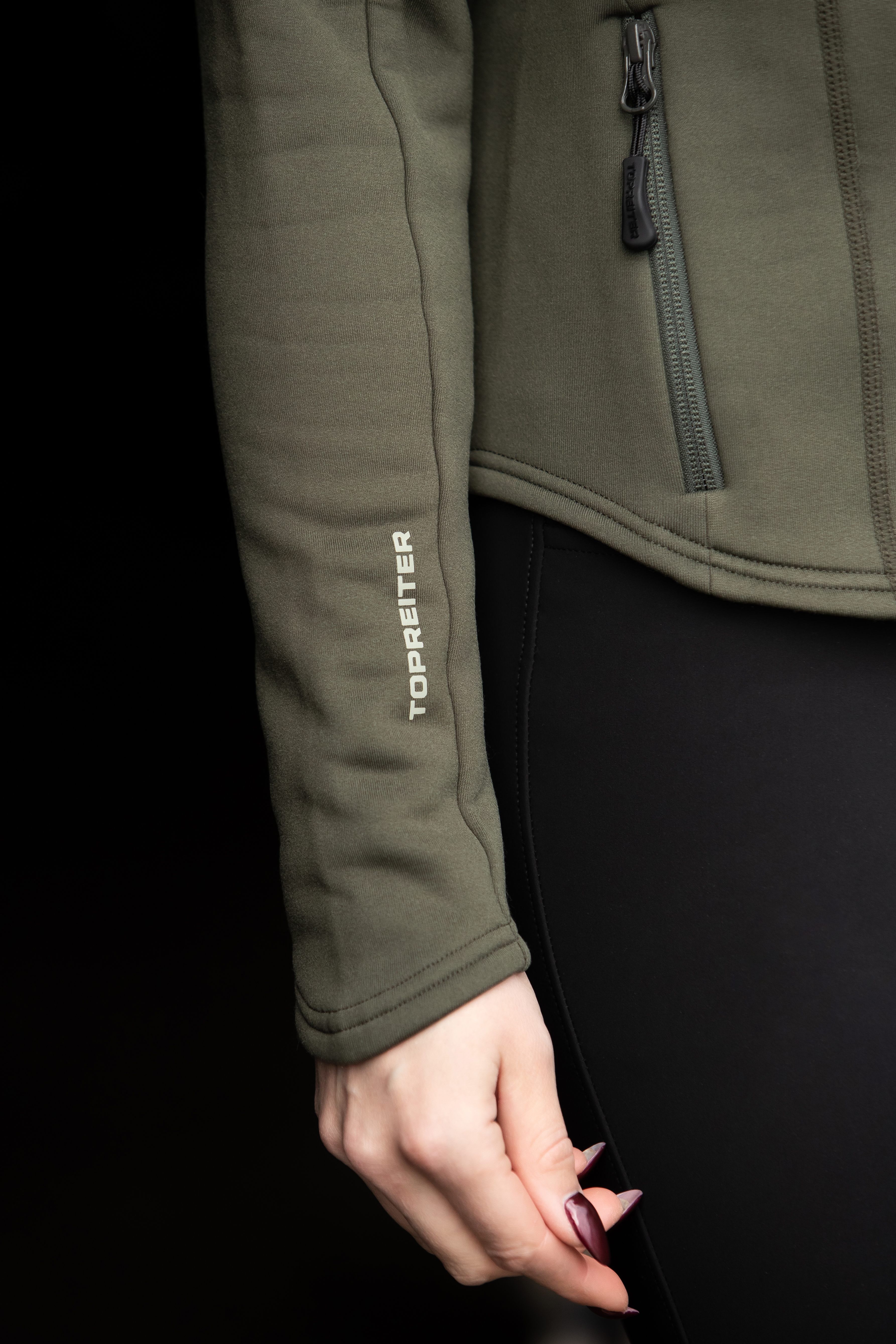 Ósk Power Stretch Fleece Jacke