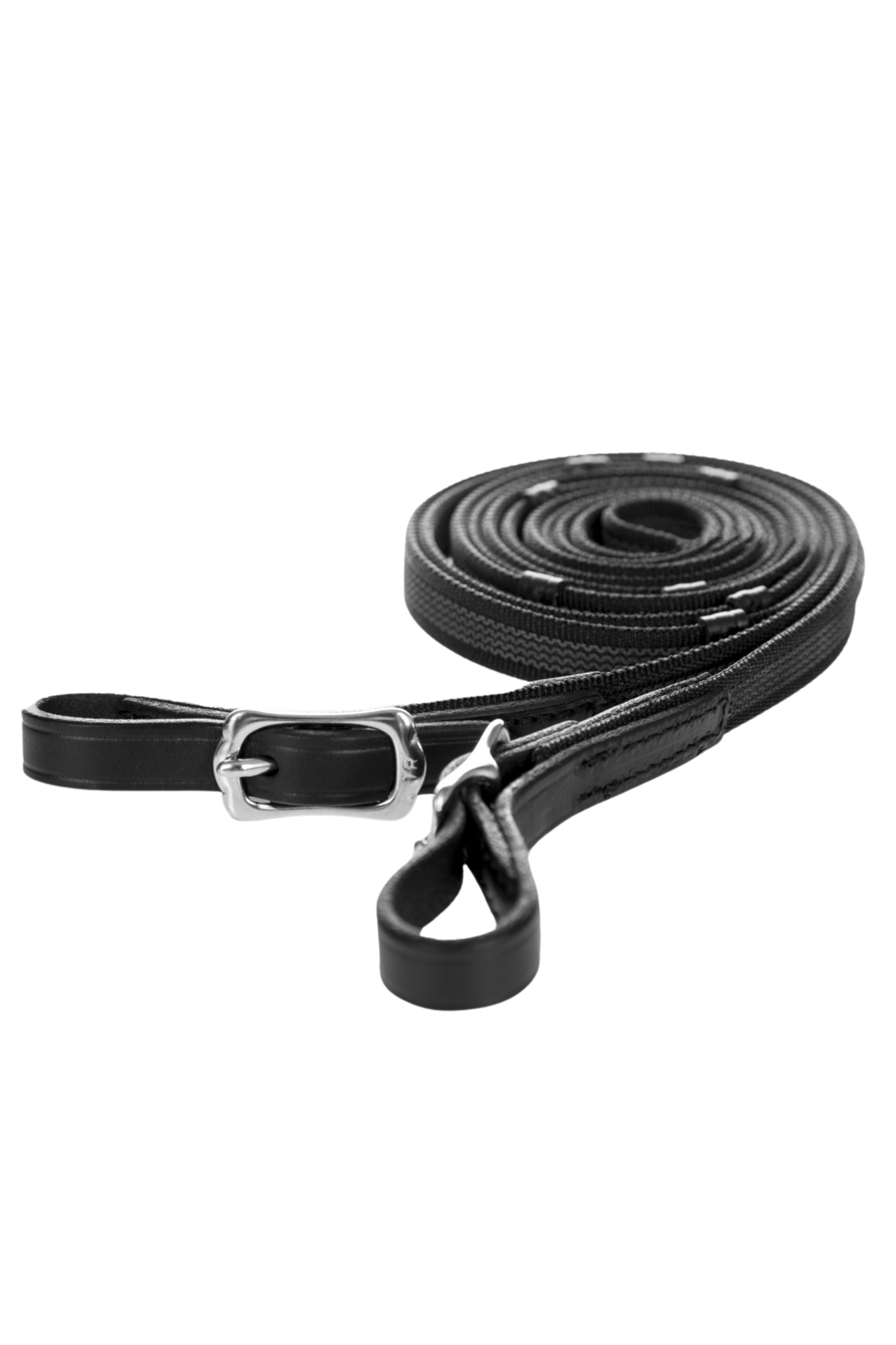 Rubber Reins with Strips Rubber Reins with Strips