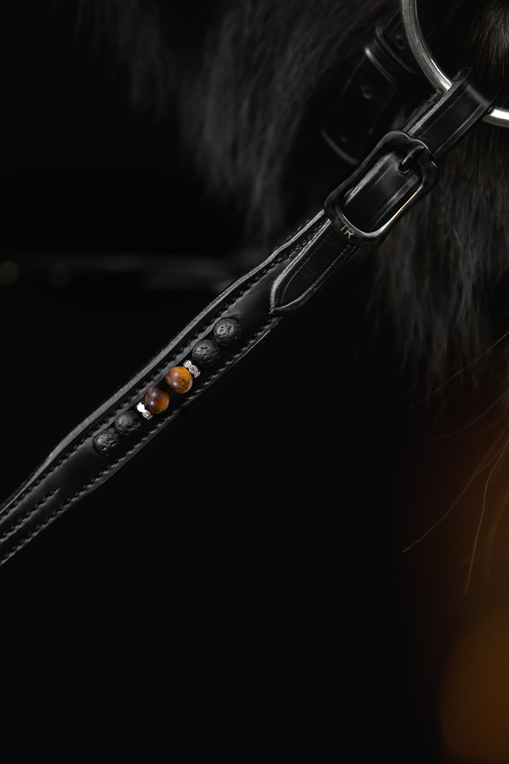 Orka Lederzügel mit Stegen