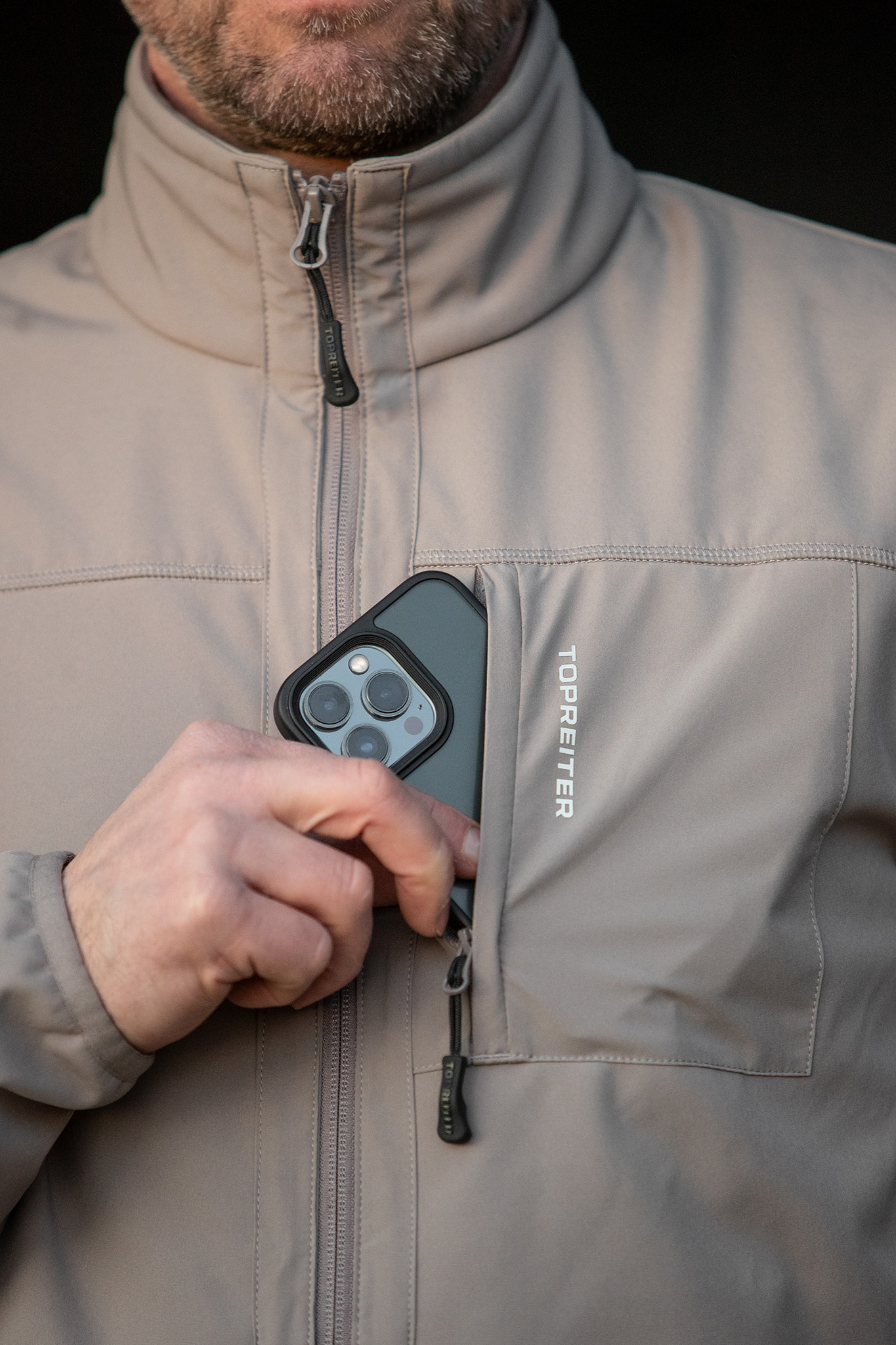 Glampi Unisex Softshell Jacke